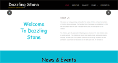 Desktop Screenshot of dazzlingstonechildren.org