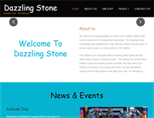 Tablet Screenshot of dazzlingstonechildren.org